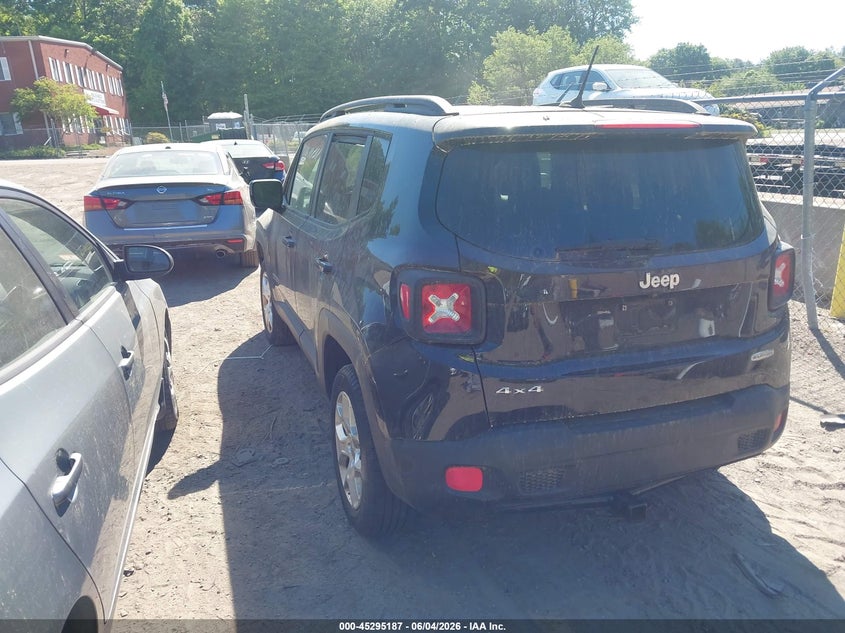 2016 Jeep Renegade VIN ZACCJBBT1GPC78696 IAAI salvage auction — NORMAL WEAR, Clear (Massachusetts), sold $375 on 2026-07-28 (photo 3)