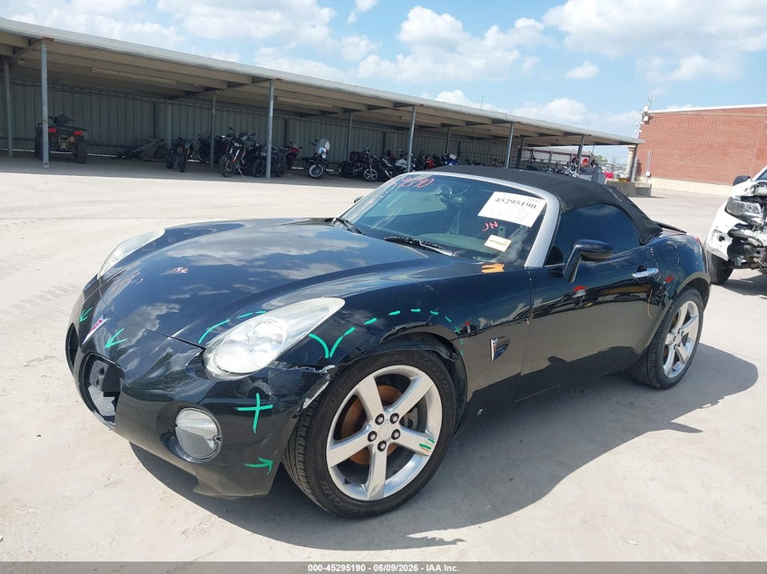 2006 Pontiac Solstice VIN 1G2MB33B56Y103083 IAAI salvage auction — FRONT END, Salvage (New Mexico), sold $1,000 on 2026-07-22 (photo 2)