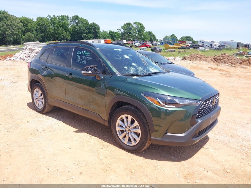 2024 Toyota Corolla cross VIN 7MUCAAAG3RV093379 IAAI salvage auction — HAIL, Salvage Title, sold $10,250 on 2026-08-03 (photo 1)