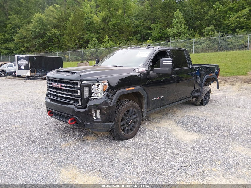 2021 Gmc SIERRA VIN 1GT19PEYXMF261835 IAAI salvage auction — SIDE, Salvage Title, sold $14,000 on 2026-07-09 (photo 2)