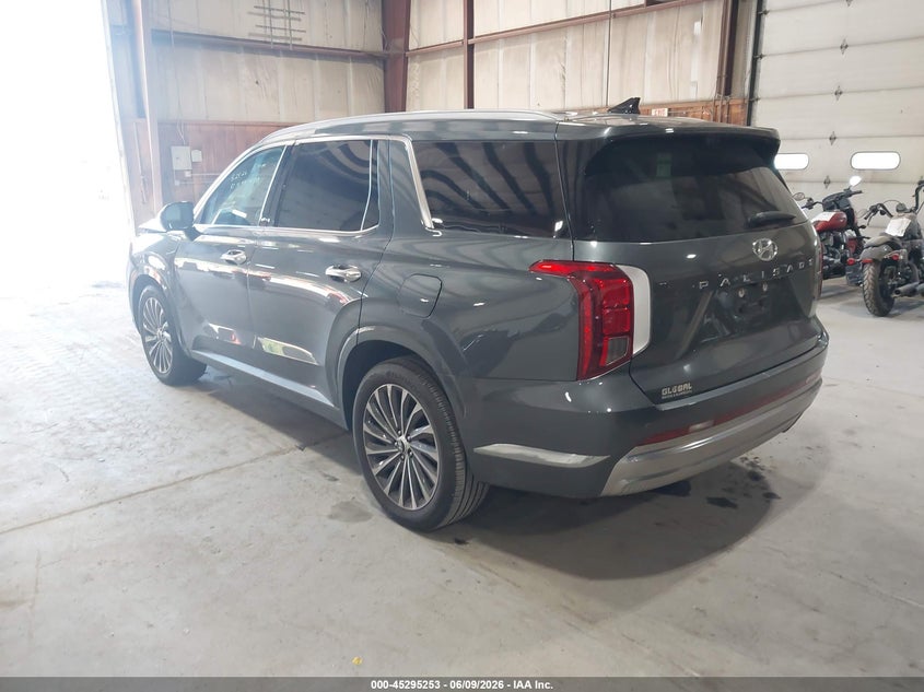2024 Hyundai Palisade VIN KM8R7DGE7RU647461 IAAI salvage auction — FRONT END, Wait Title, sold $15,075 on 2026-08-20 (photo 3)