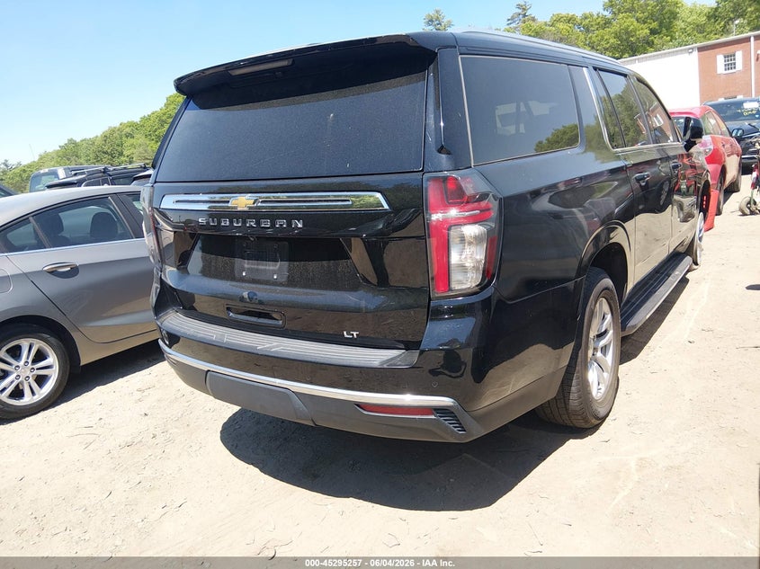 2022 Chevrolet Suburban VIN 1GNSKCKD3NR242957 IAAI salvage auction — Front End, Salvage (Massachusetts), sold $15,100 on 2026-08-07 (photo 4)