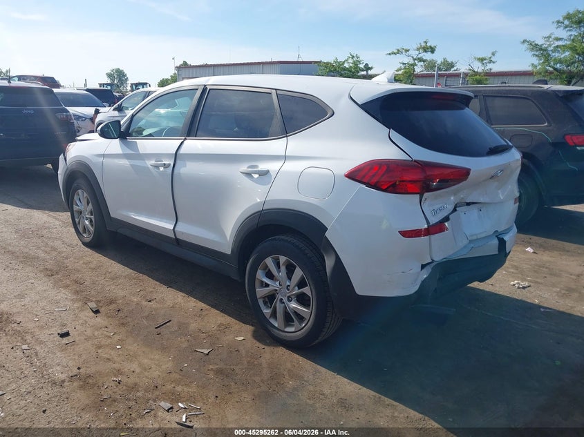 2019 Hyundai Tucson VIN KM8J2CA47KU941342 IAAI salvage auction — FRONT & REAR, Salvage Title, sold $1,750 on 2026-07-15 (photo 3)