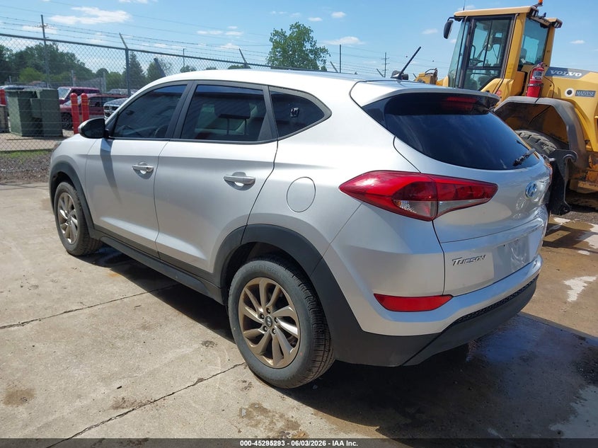 2018 Hyundai Tucson VIN KM8J23A42JU656210 IAAI salvage auction — NORMAL WEAR, Sf97 (Michigan), sold $9,425 on 2026-07-14 (photo 3)