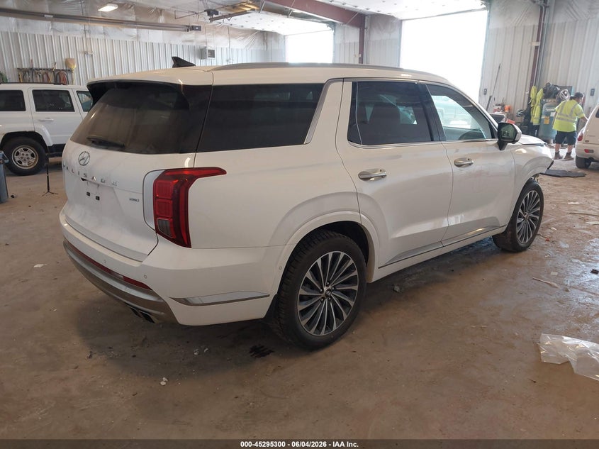 2025 Hyundai Palisade VIN KM8R7DGE0SU818878 IAAI salvage auction — FRONT END, Salvage Title, sold $18,750 on 2026-07-07 (photo 4)