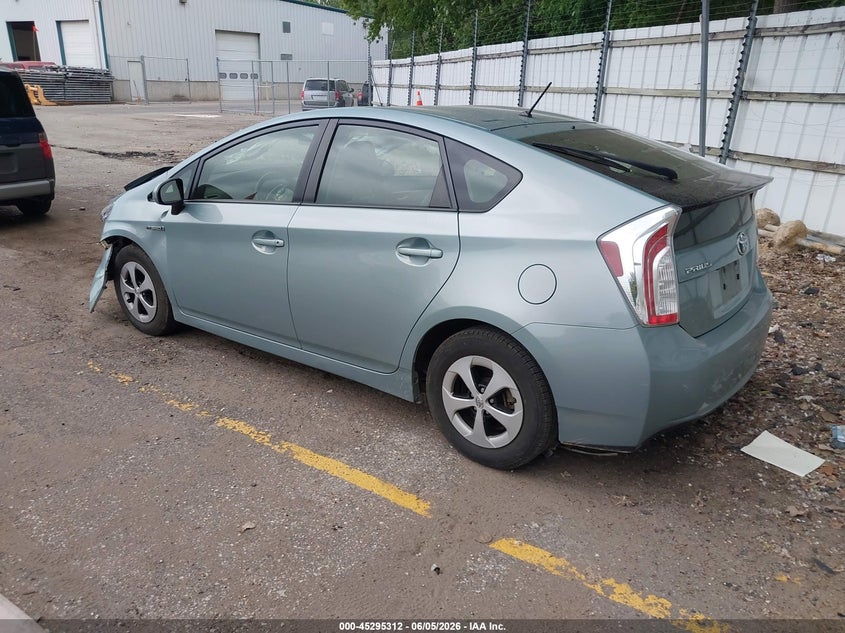 2015 Toyota Prius VIN JTDKN3DU9F1936064 IAAI salvage auction — FRONT END, Salvage Title, sold $2,100 on 2026-07-27 (photo 3)