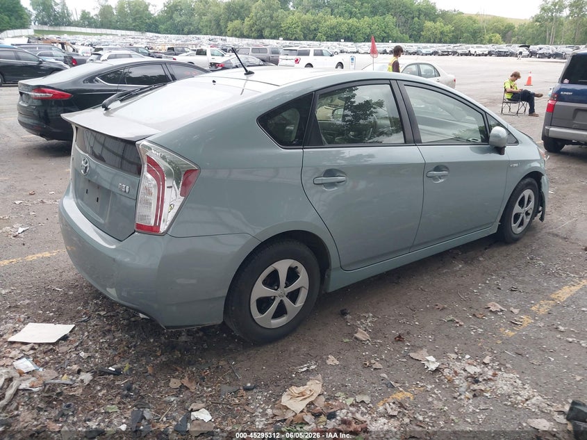 2015 Toyota Prius VIN JTDKN3DU9F1936064 IAAI salvage auction — FRONT END, Salvage Title, sold $2,100 on 2026-07-27 (photo 4)