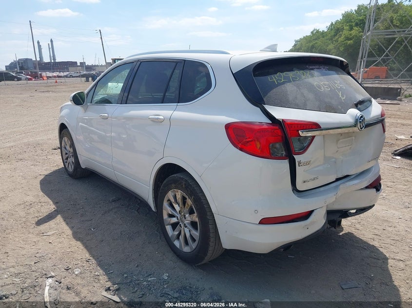 2018 Buick Envision VIN LRBFX1SA4JD057165 IAAI salvage auction — FRONT & REAR, Salvage Title, sold $2,075 on 2026-07-22 (photo 3)