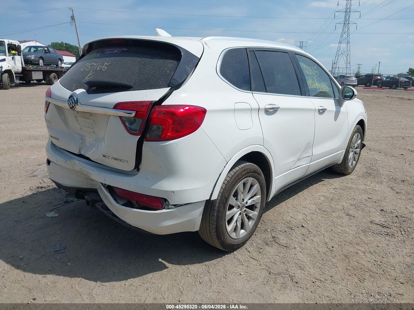 2018 Buick Envision VIN LRBFX1SA4JD057165 IAAI salvage auction — FRONT & REAR, Salvage Title, sold $2,075 on 2026-07-22 (photo 4)