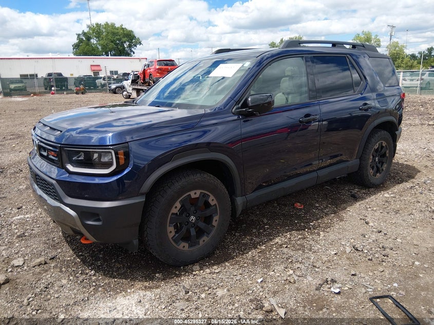 2026 Honda Passport VIN 5FNYF9H83TB011578 IAAI salvage auction — INTERIOR BURN, Salvage (Ohio), sold $22,400 on 2026-07-15 (photo 2)