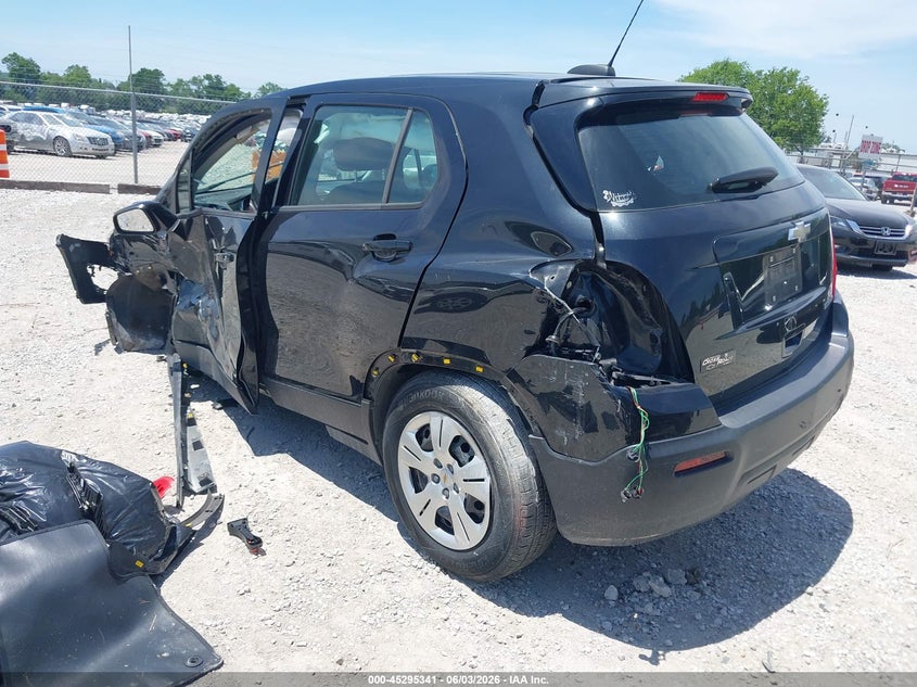 2016 Chevrolet Trax VIN KL7CJKSB4GB735953 IAAI salvage auction — FRONT END, Salvage Title, sold $800 on 2026-07-06 (photo 3)