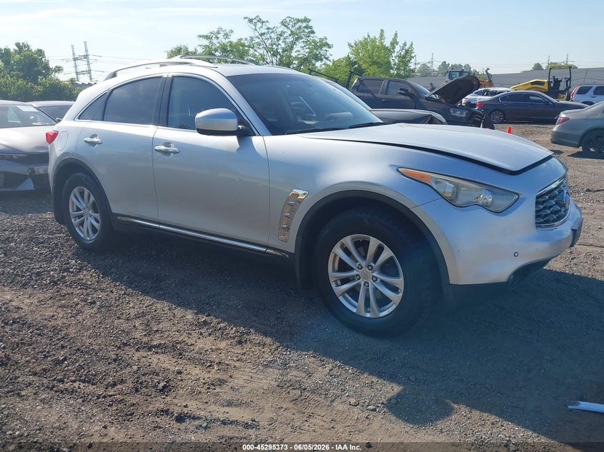 2011 Infiniti Fx35 VIN JN8AS1MW1BM733631 IAAI salvage auction — ELECTRICAL, Mv-907A (New York), sold $1,225 on 2026-07-14 (photo 1)