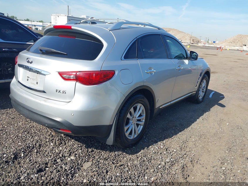 2011 Infiniti Fx35 VIN JN8AS1MW1BM733631 IAAI salvage auction — ELECTRICAL, Mv-907A (New York), sold $1,225 on 2026-07-14 (photo 4)