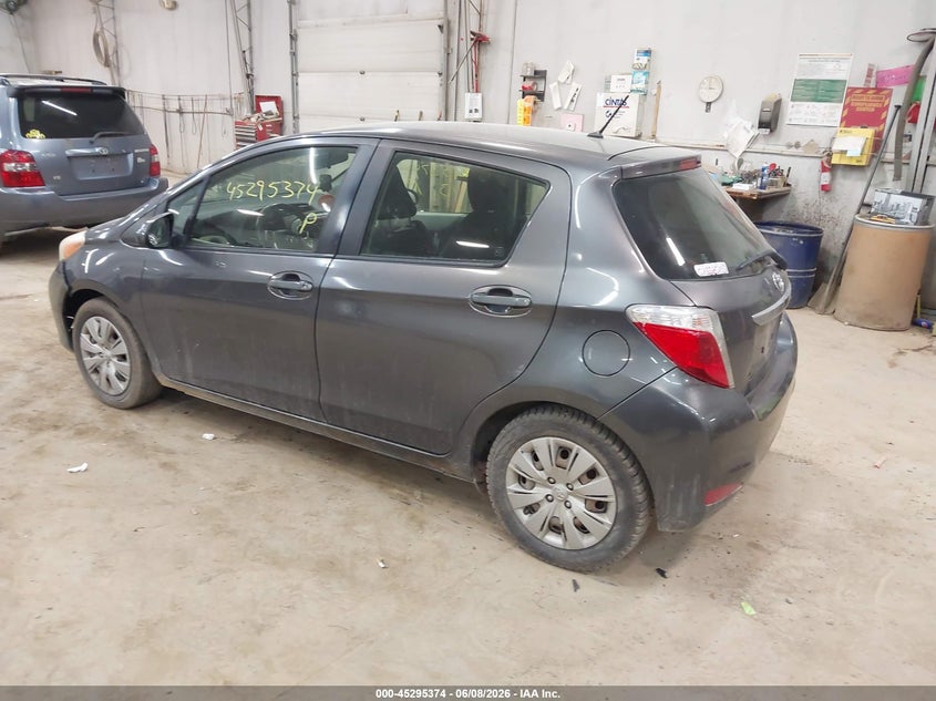 2013 Toyota Yaris VIN JTDKTUD33DD565305 IAAI salvage auction — FRONT END, Salvage Title, sold $1,600 on 2026-07-09 (photo 3)