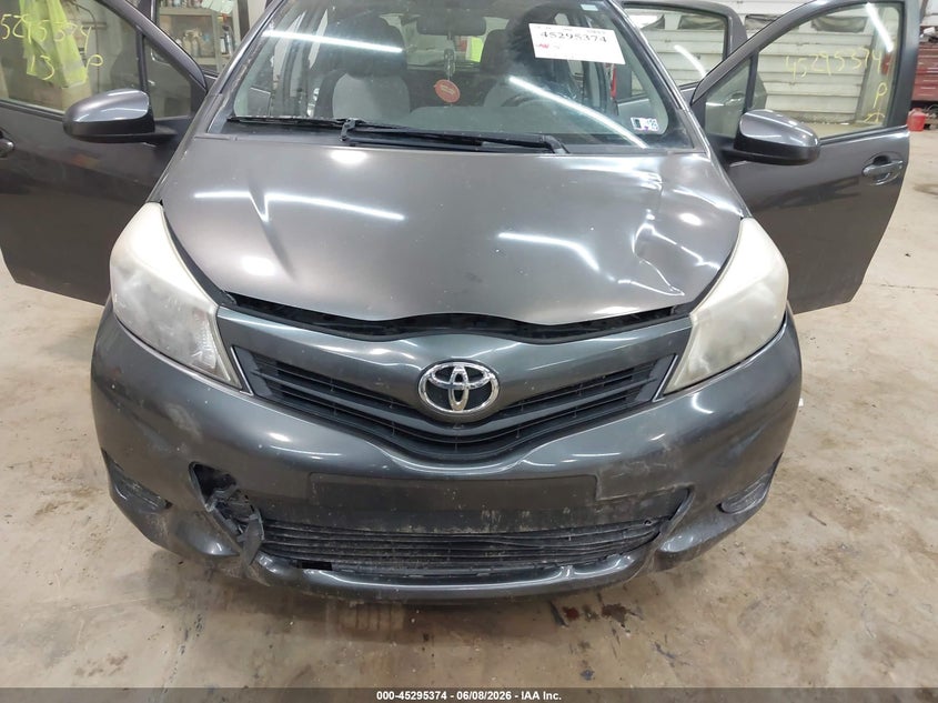 2013 Toyota Yaris VIN JTDKTUD33DD565305 IAAI salvage auction — FRONT END, Salvage Title, sold $1,600 on 2026-07-09 (photo 6)