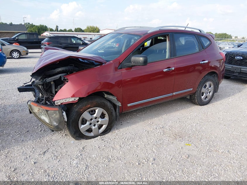 2015 Nissan Rogue VIN JN8AS5MT2FW651396 IAAI salvage auction — FRONT END, Salvage (Missouri), sold $225 on 2026-07-13 (photo 2)