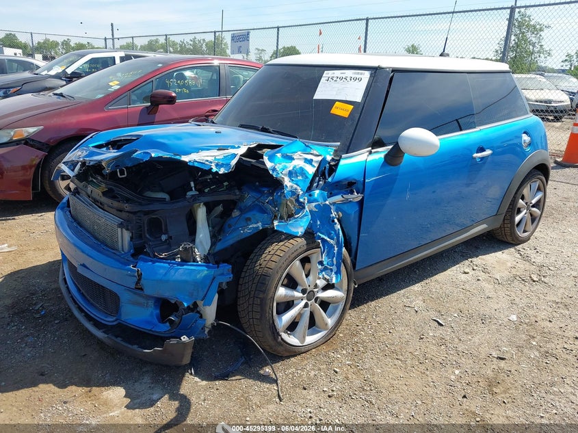 2007 Mini Cooper VIN WMWMF73547TL83091 IAAI salvage auction — FRONT END, Salvage (Ohio), sold $450 on 2026-07-09 (photo 2)