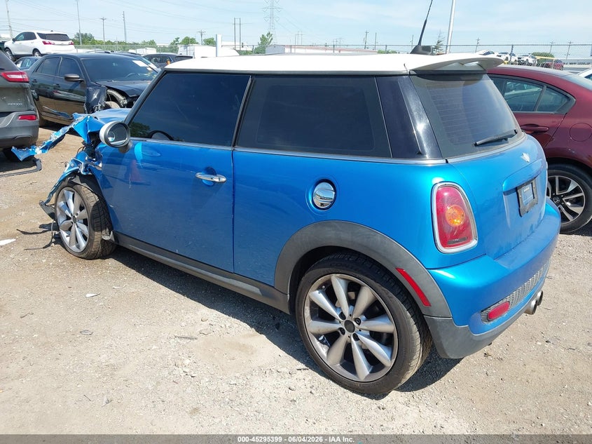 2007 Mini Cooper VIN WMWMF73547TL83091 IAAI salvage auction — FRONT END, Salvage (Ohio), sold $450 on 2026-07-09 (photo 3)