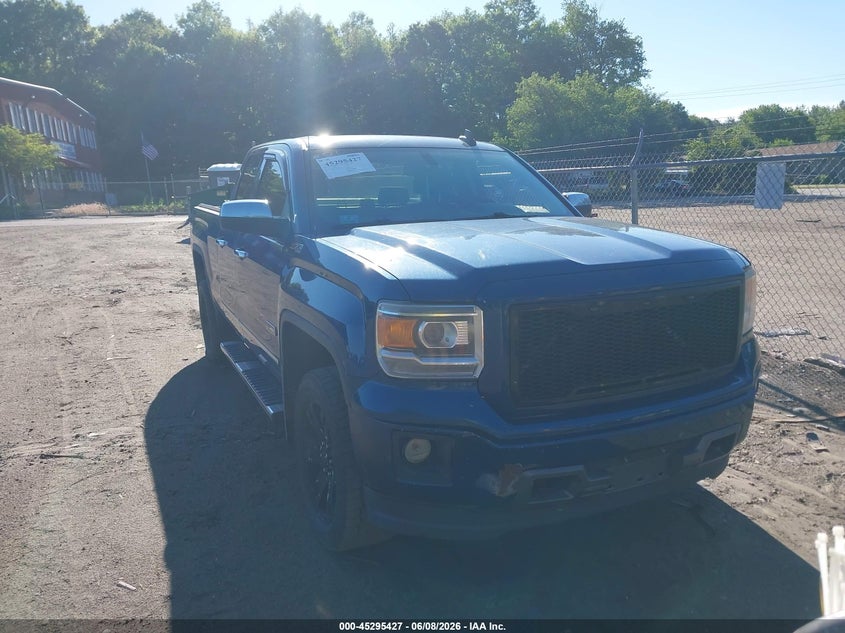 2015 Gmc SIERRA VIN 1GTV2UEC3FZ244515 IAAI salvage auction — REAR END, Salvage Title, sold $1,100 on 2026-08-23 (photo 1)