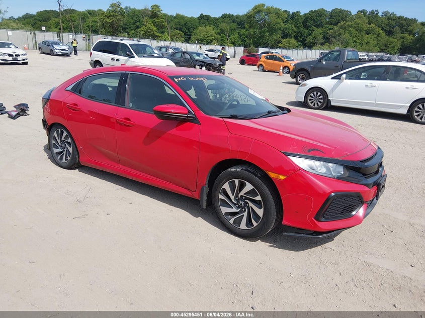 2017 Honda Civic VIN SHHFK7H2XHU403675 IAAI salvage auction — REAR END, Salvage (New Jersey), sold $1,650 on 2026-07-28 (photo 1)