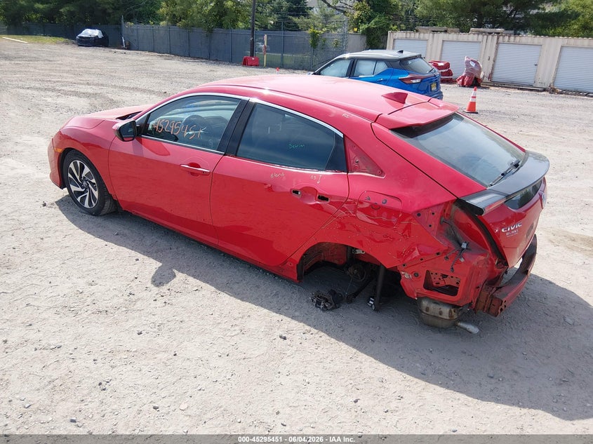 2017 Honda Civic VIN SHHFK7H2XHU403675 IAAI salvage auction — REAR END, Salvage (New Jersey), sold $1,650 on 2026-07-28 (photo 3)