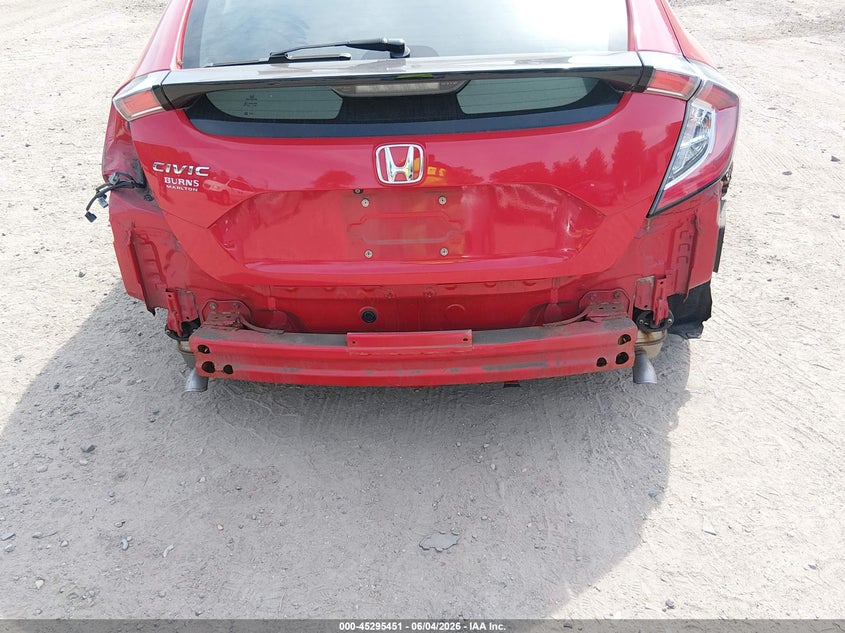 2017 Honda Civic VIN SHHFK7H2XHU403675 IAAI salvage auction — REAR END, Salvage (New Jersey), sold $1,650 on 2026-07-28 (photo 6)