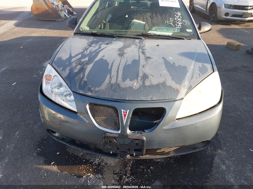 2006 Pontiac G6 VIN 1G2ZG558864156856 IAAI salvage auction — LEFT SIDE, Clear (Illinois), sold $300 on 2026-08-18 (photo 6)