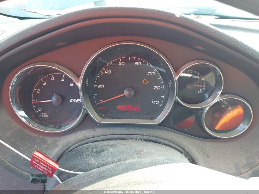 2006 Pontiac G6 VIN 1G2ZG558864156856 IAAI salvage auction — LEFT SIDE, Clear (Illinois), sold $300 on 2026-08-18 (photo 7)