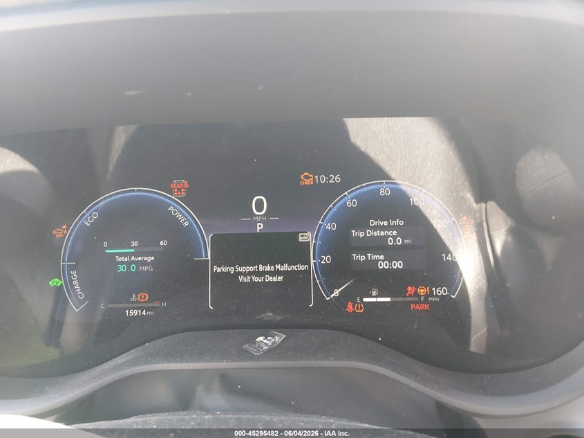 2025 Toyota Sienna VIN 5TDESKFC5SS167855 IAAI salvage auction — FRONT & REAR, Salvage Title, sold $10,700 on 2026-07-24 (photo 7)