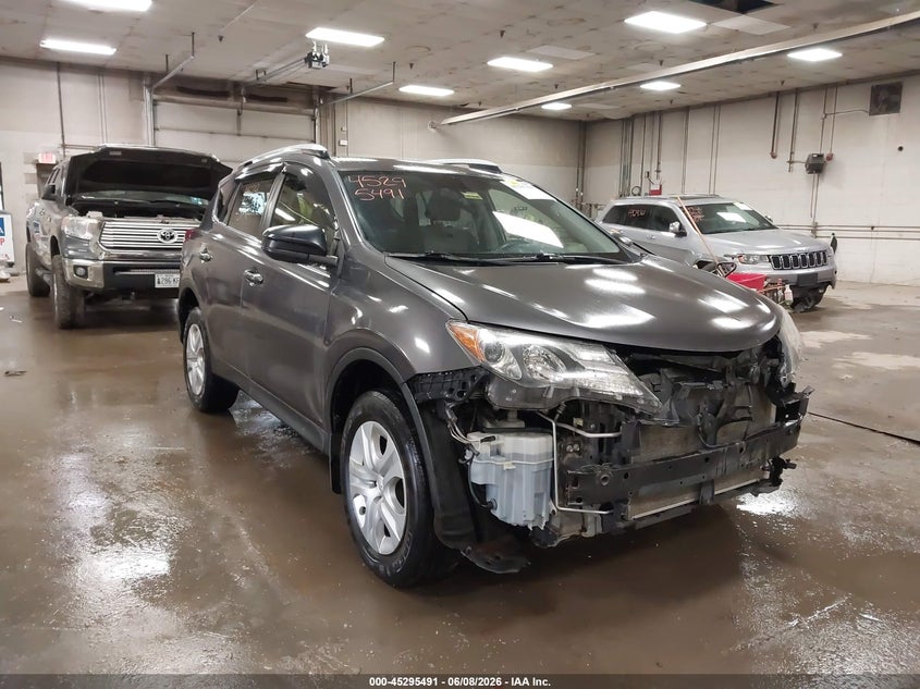 2013 Toyota Rav 4 VIN JTMBFREV6D5026563 IAAI salvage auction — FRONT END, Salvage Title, sold $4,700 on 2026-07-17 (photo 1)