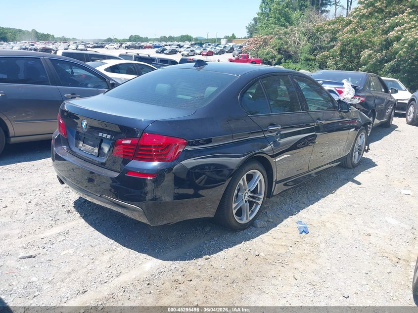 2014 BMW 5er VIN WBA5A5C53ED507429 IAAI salvage auction — ALL OVER, Salvage Title, sold $1,500 on 2026-07-07 (photo 4)
