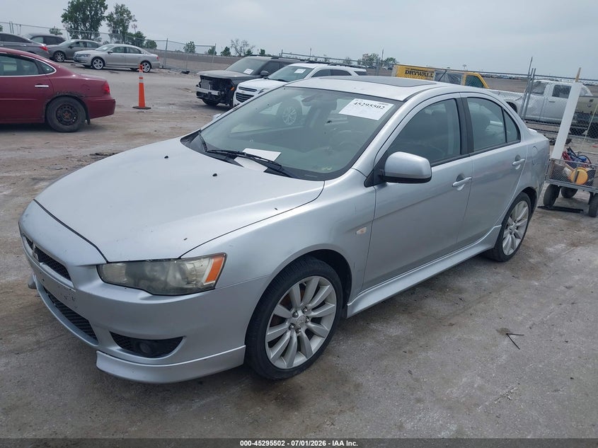 2011 Mitsubishi Lancer VIN JA32U8FWXBU004347 IAAI salvage auction — NORMAL WEAR, Regular Certificate (Iowa), sold $650 on 2026-07-14 (photo 2)