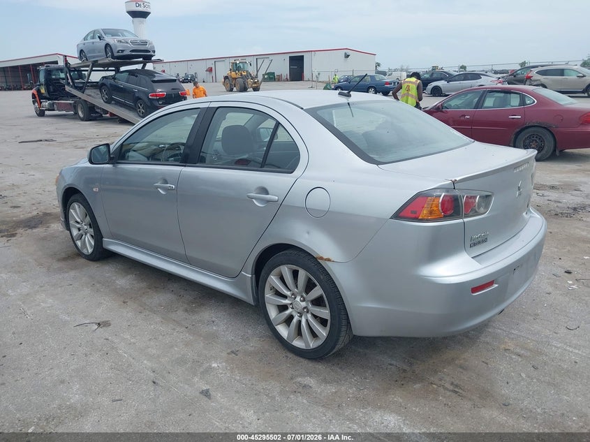 2011 Mitsubishi Lancer VIN JA32U8FWXBU004347 IAAI salvage auction — NORMAL WEAR, Regular Certificate (Iowa), sold $650 on 2026-07-14 (photo 3)