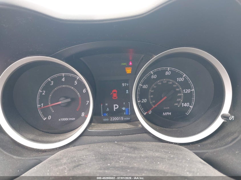 2011 Mitsubishi Lancer VIN JA32U8FWXBU004347 IAAI salvage auction — NORMAL WEAR, Regular Certificate (Iowa), sold $650 on 2026-07-14 (photo 7)