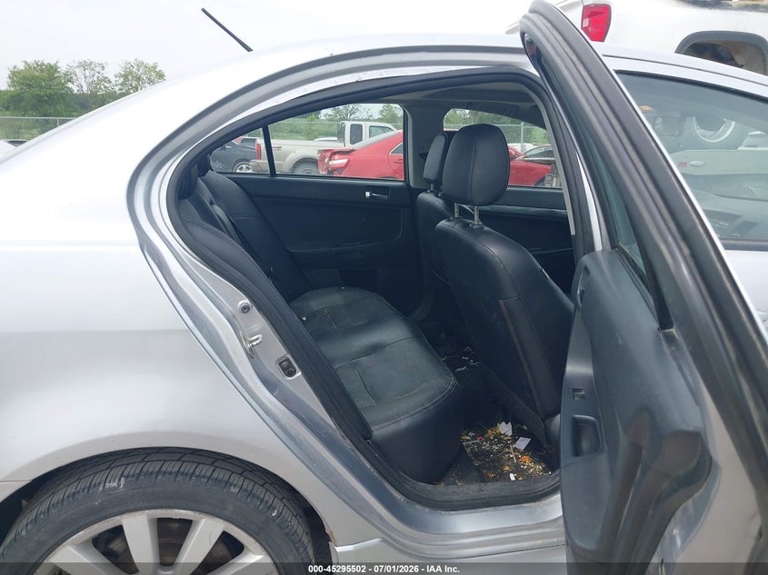 2011 Mitsubishi Lancer VIN JA32U8FWXBU004347 IAAI salvage auction — NORMAL WEAR, Regular Certificate (Iowa), sold $650 on 2026-07-14 (photo 8)