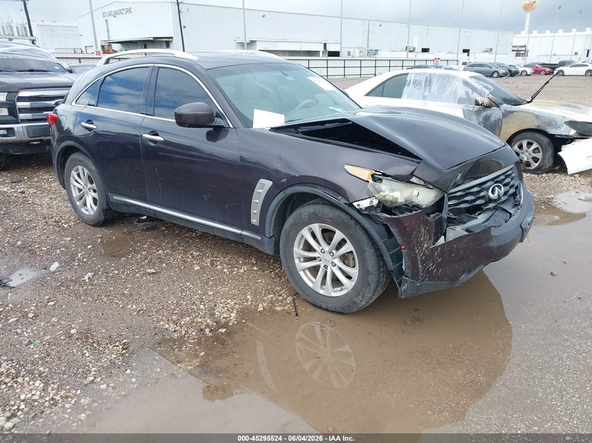 2011 Infiniti Fx VIN JN8AS1MU6BM111010 IAAI salvage auction — FRONT END, Salvage (Texas), sold $450 on 2026-07-09 (photo 1)