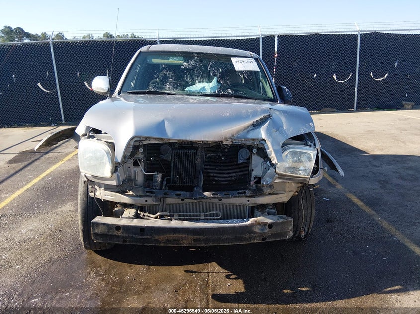 2006 Toyota Tundra VIN 5TBRT34196S479875 IAAI salvage auction — FRONT END, Salvage (South Carolina), sold $825 on 2026-07-22 (photo 6)