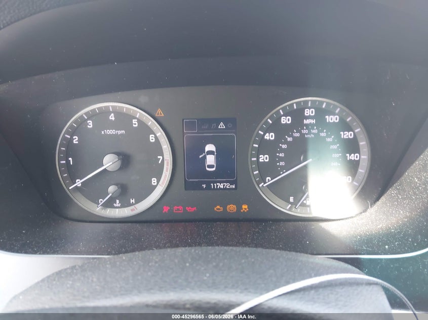 2015 Hyundai Sonata VIN 5NPE34AF5FH022868 IAAI salvage auction — FRONT END, Salvage Title, sold $775 on 2026-07-10 (photo 7)