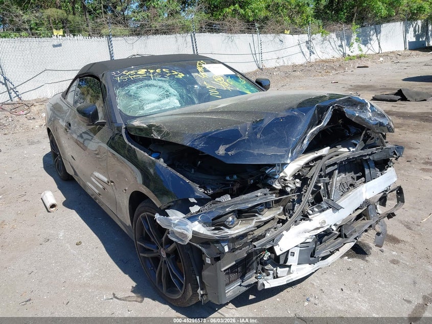 2023 BMW 4er VIN WBA63AT00PCM65354 IAAI salvage auction — FRONT END, Mv-907A (New York), sold $10,200 on 2026-07-14 (photo 1)