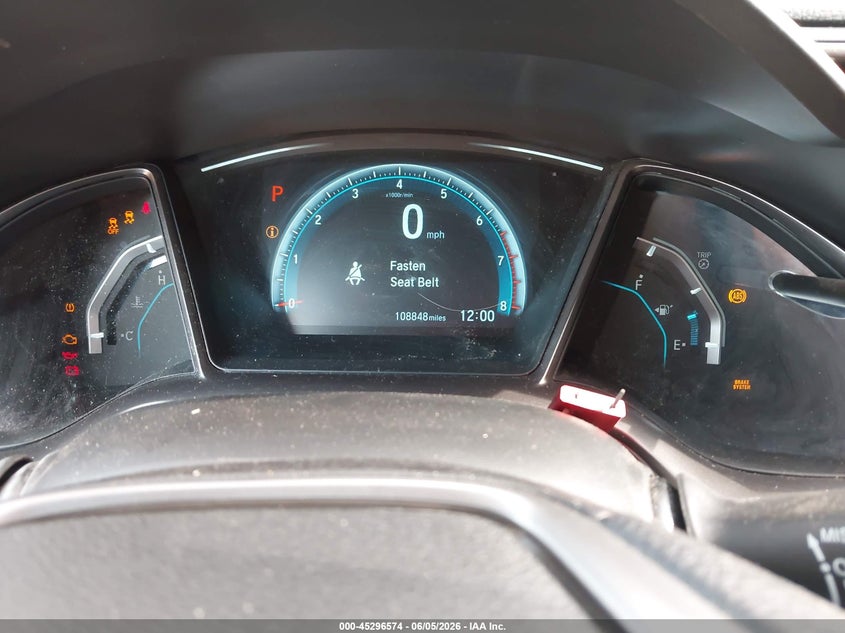 2018 Honda Civic VIN SHHFK7H56JU220919 IAAI salvage auction — FRONT END, Salvage Title, sold $3,450 on 2026-07-30 (photo 7)