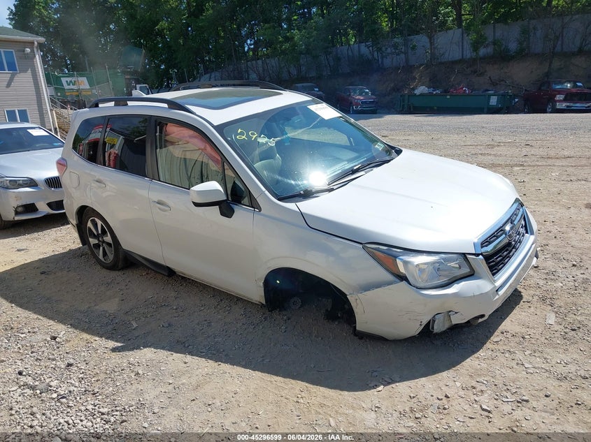 2017 Subaru Forester VIN JF2SJAJC6HH562925 IAAI salvage auction — RIGHT FRONT, Salvage Title, sold $1,550 on 2026-07-14 (photo 1)