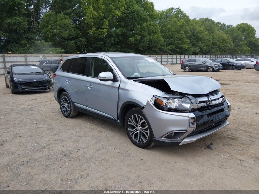 2016 Mitsubishi Outlander VIN JA4AD3A36GZ010311 IAAI salvage auction — FRONT END, Salvage Title, sold $1,525 on 2026-07-22 (photo 1)