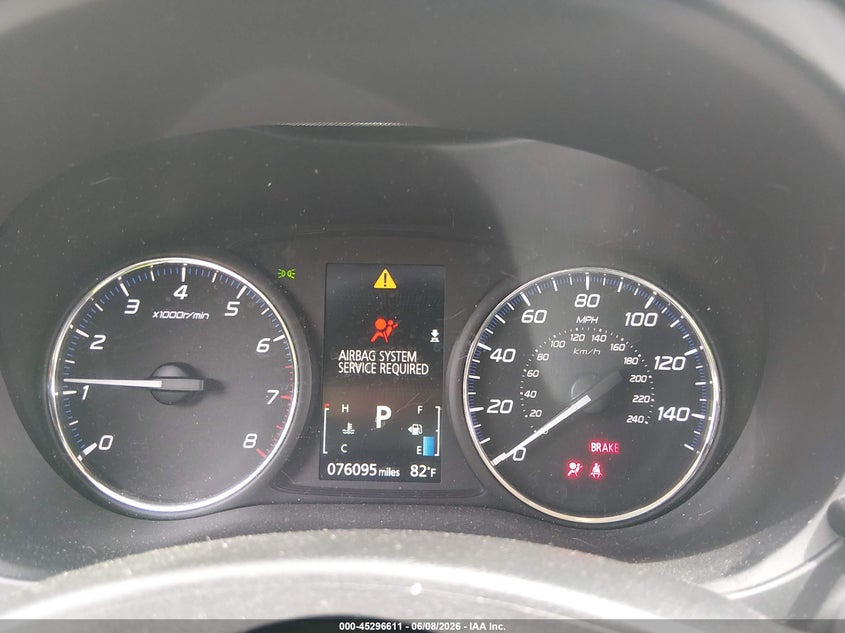 2016 Mitsubishi Outlander VIN JA4AD3A36GZ010311 IAAI salvage auction — FRONT END, Salvage Title, sold $1,525 on 2026-07-22 (photo 7)