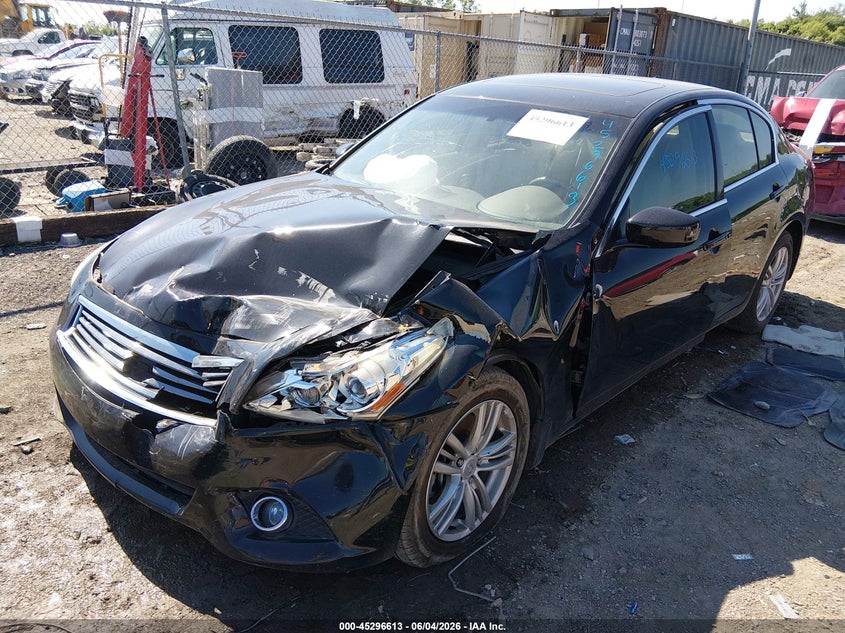 2010 Infiniti G37 VIN JN1CV6AR0AM254531 IAAI salvage auction — LEFT FRONT, Clear (Tennessee), sold $200 on 2026-07-21 (photo 2)