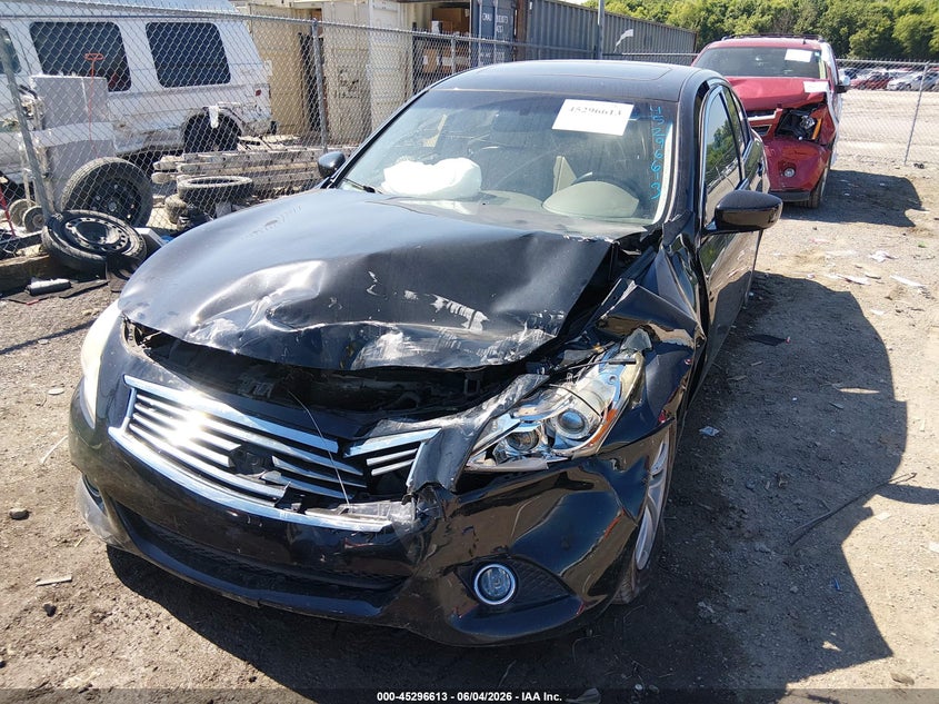 2010 Infiniti G37 VIN JN1CV6AR0AM254531 IAAI salvage auction — LEFT FRONT, Clear (Tennessee), sold $200 on 2026-07-21 (photo 6)