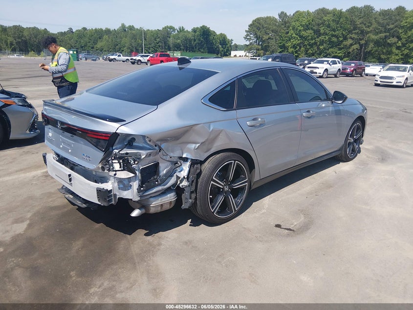 2023 Honda Accord VIN 1HGCY2F51PA022129 IAAI salvage auction — REAR END, Salvage Title, sold $9,000 on 2026-07-29 (photo 4)