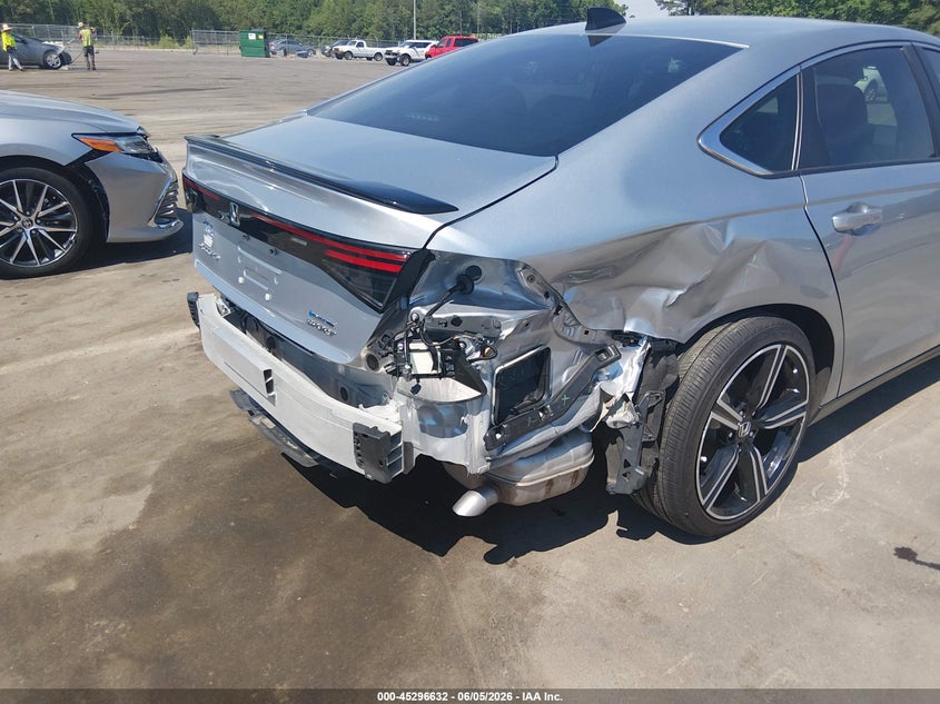 2023 Honda Accord VIN 1HGCY2F51PA022129 IAAI salvage auction — REAR END, Salvage Title, sold $9,000 on 2026-07-29 (photo 6)