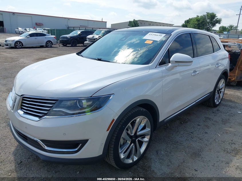 2018 Lincoln Mkx VIN 2LMPJ8LR2JBL37466 IAAI salvage auction — HAIL, Salvage Title, sold $10,350 on 2026-08-11 (photo 2)