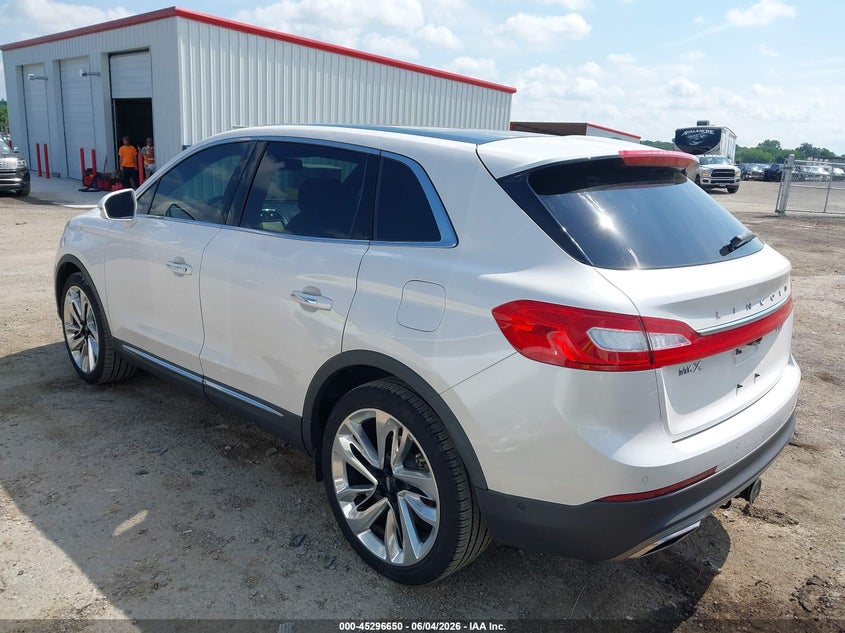 2018 Lincoln Mkx VIN 2LMPJ8LR2JBL37466 IAAI salvage auction — HAIL, Salvage Title, sold $10,350 on 2026-08-11 (photo 3)