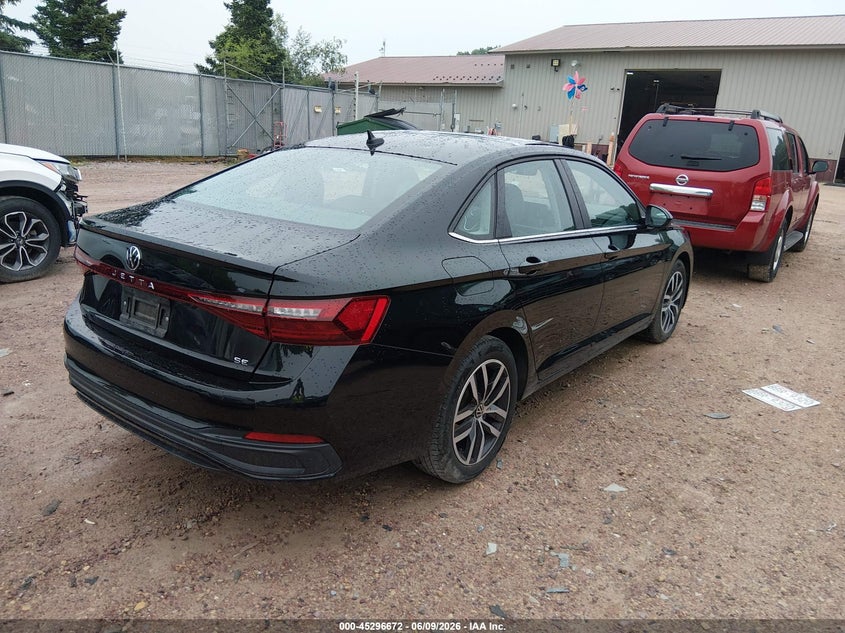 2025 Volkswagen Jetta VIN 3VW7X7BU5SM027162 IAAI salvage auction — HAIL, Salvage Title, sold $9,550 on 2026-07-22 (photo 4)